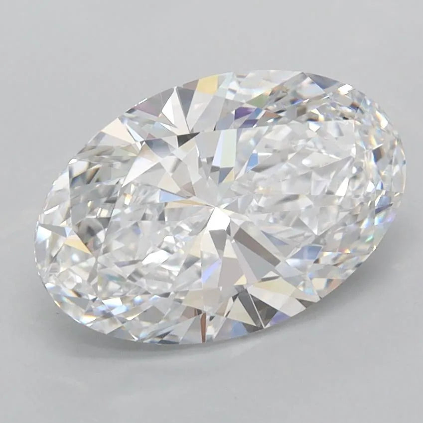 2.04ct Oval Lab Grown Diamond (Colour D, Clarity VVS1, IGI Certified)