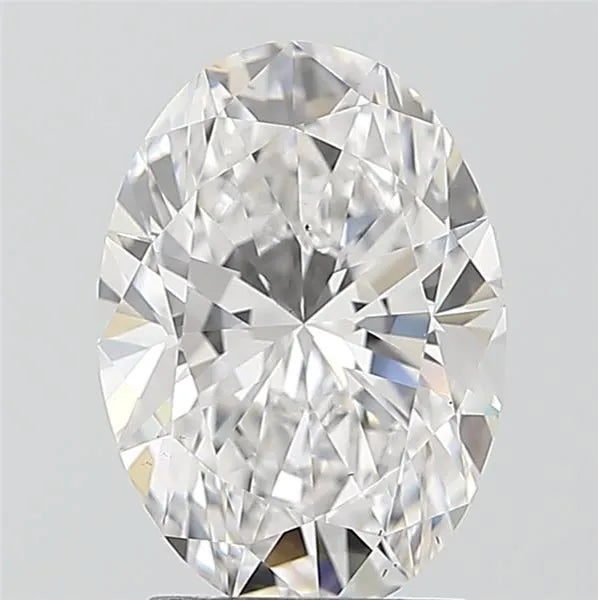 2.44ct Oval Lab Grown Diamond (Colour D, Clarity VS1, IGI Certified)