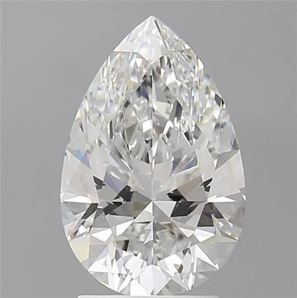 2.57ct Pear Lab Grown Diamond (Colour D, Clarity VVS2, IGI Certified)