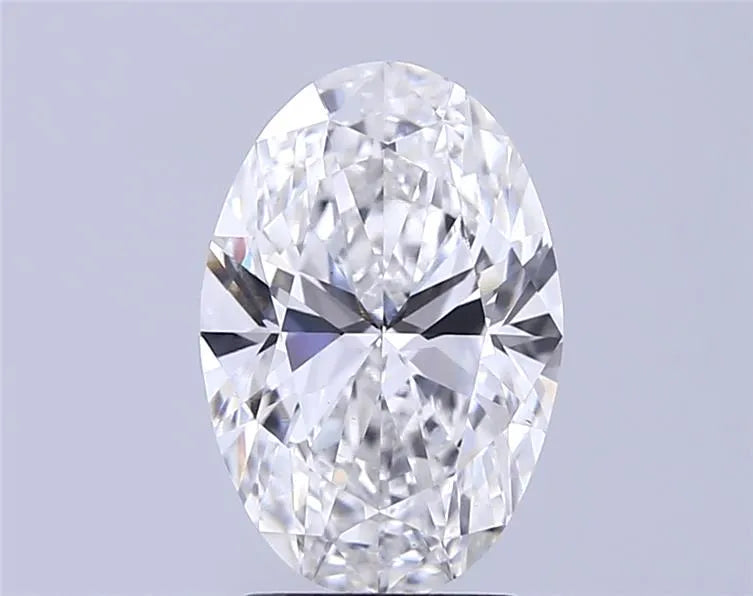 3.00ct Oval Lab Grown Diamond (Colour E, Clarity VS1, IGI Certified)