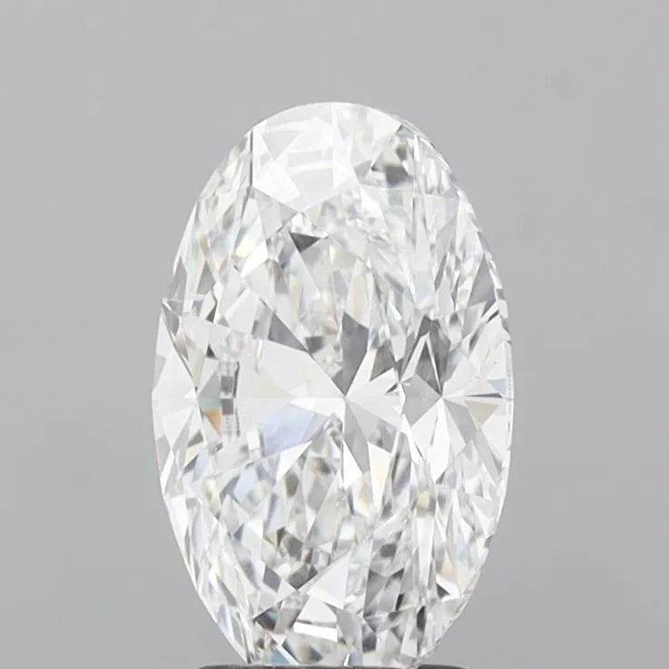 3.00ct Oval Lab Grown Diamond (Colour E, Clarity VS1, IGI Certified)