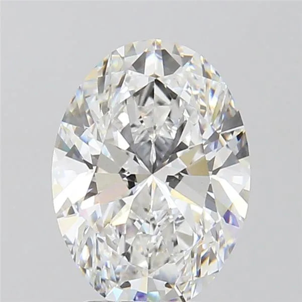 3.00ct Oval Lab Grown Diamond (Colour E, Clarity VS1, IGI Certified)