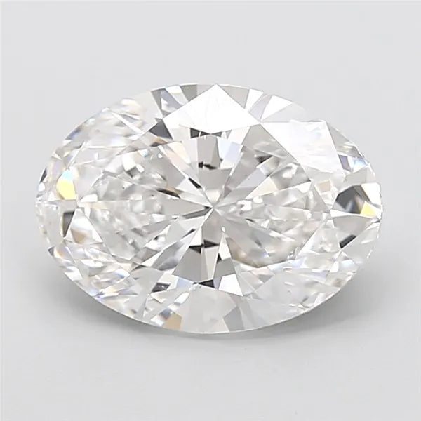 4.00ct Oval Lab Grown Diamond (Colour D, Clarity VS1, IGI Certified)
