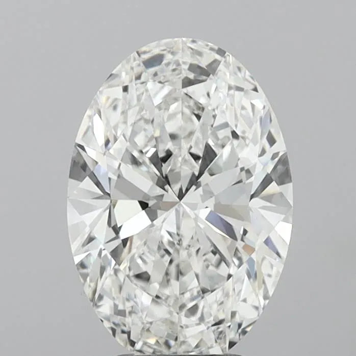 4.04ct Oval Lab Grown Diamond (Colour F, Clarity VVS2, IGI Certified)