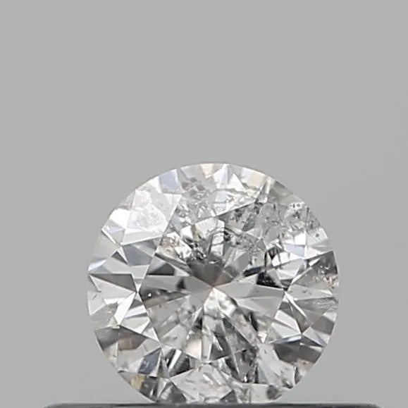 0.30ct Round Natural Diamond (Colour F, Clarity I1, Cut VG, IGI Certified)