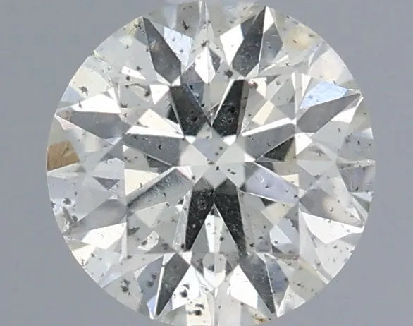 0.41ct Round Natural Diamond (Colour G, Clarity I1, Cut EX, IGI Certified)