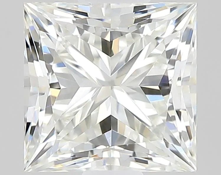 0.50ct Princess Natural Diamond (Colour J, Clarity VVS2, Cut VG, GIA Certified)