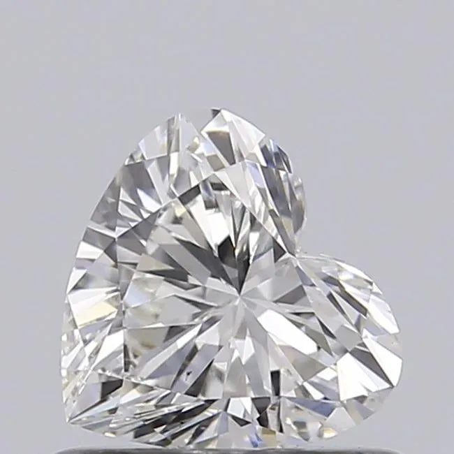 0.51ct Heart Lab Grown Diamond (Colour E, Clarity VS1, IGI Certified)