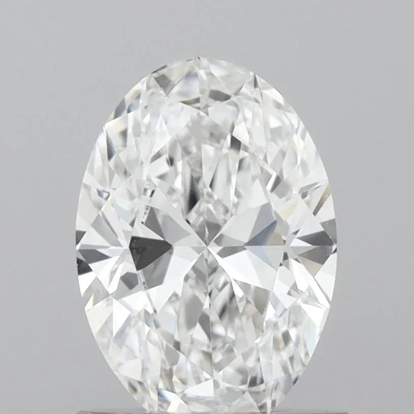 0.51ct Oval Lab Grown Diamond (Colour D, Clarity SI1, IGI Certified)