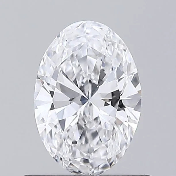 0.52ct Oval Lab Grown Diamond (Colour D, Clarity VS1, IGI Certified)