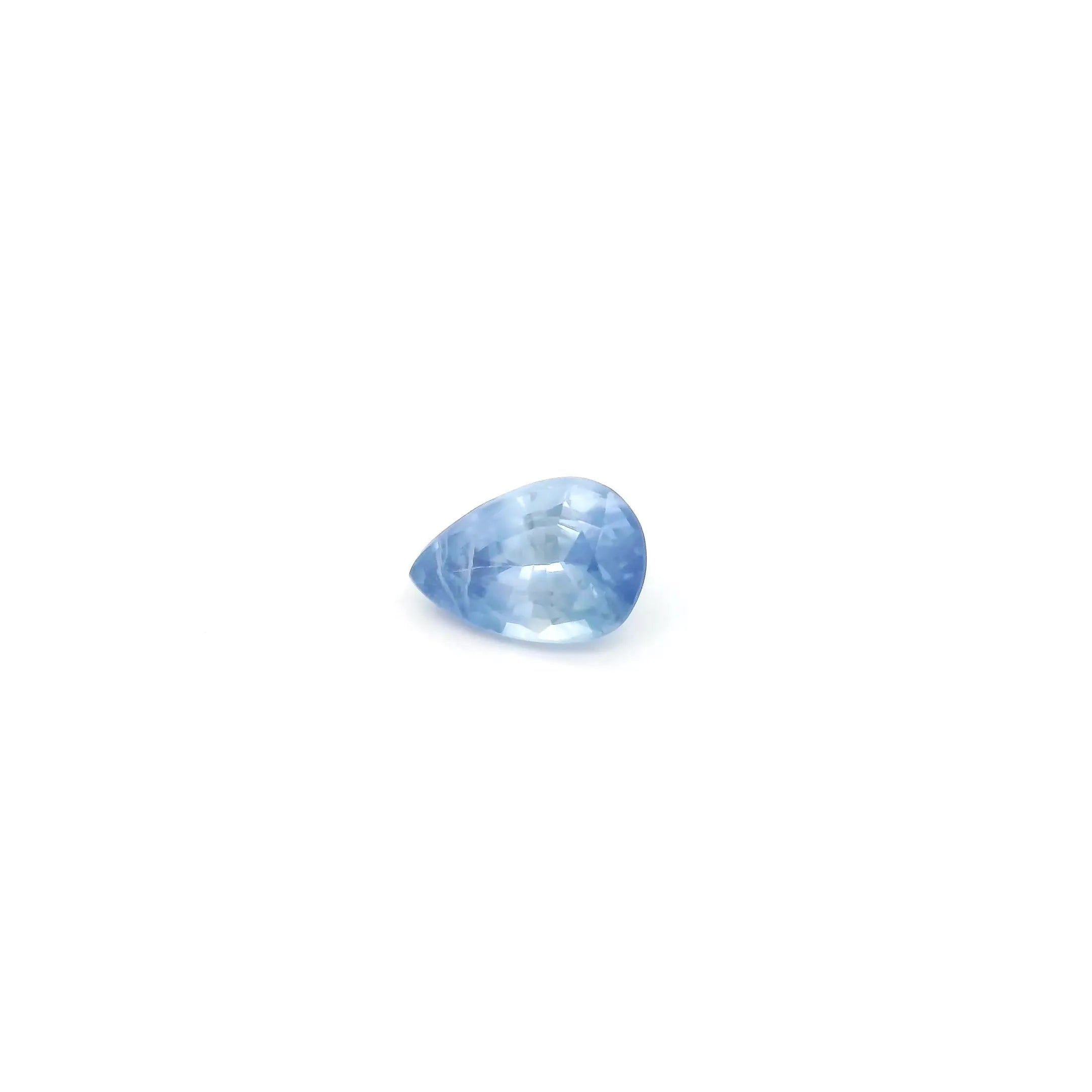0.52ct Pear Natural Sapphire (Colour Blue, Clarity Eye Clean, Cut Faceted)