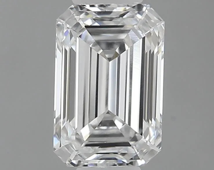 0.57ct Emerald Lab Grown Diamond (Colour D, Clarity VS2, IGI Certified)