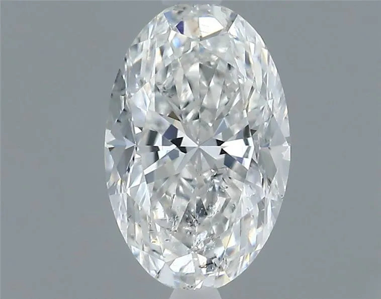0.70ct Oval Natural Diamond (Colour E, Clarity SI2, Cut VG, IGI Certified)