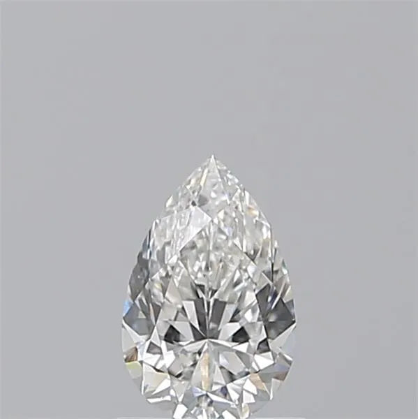 0.70ct Pear Natural Diamond (Colour E, Clarity VVS2, GIA Certified)