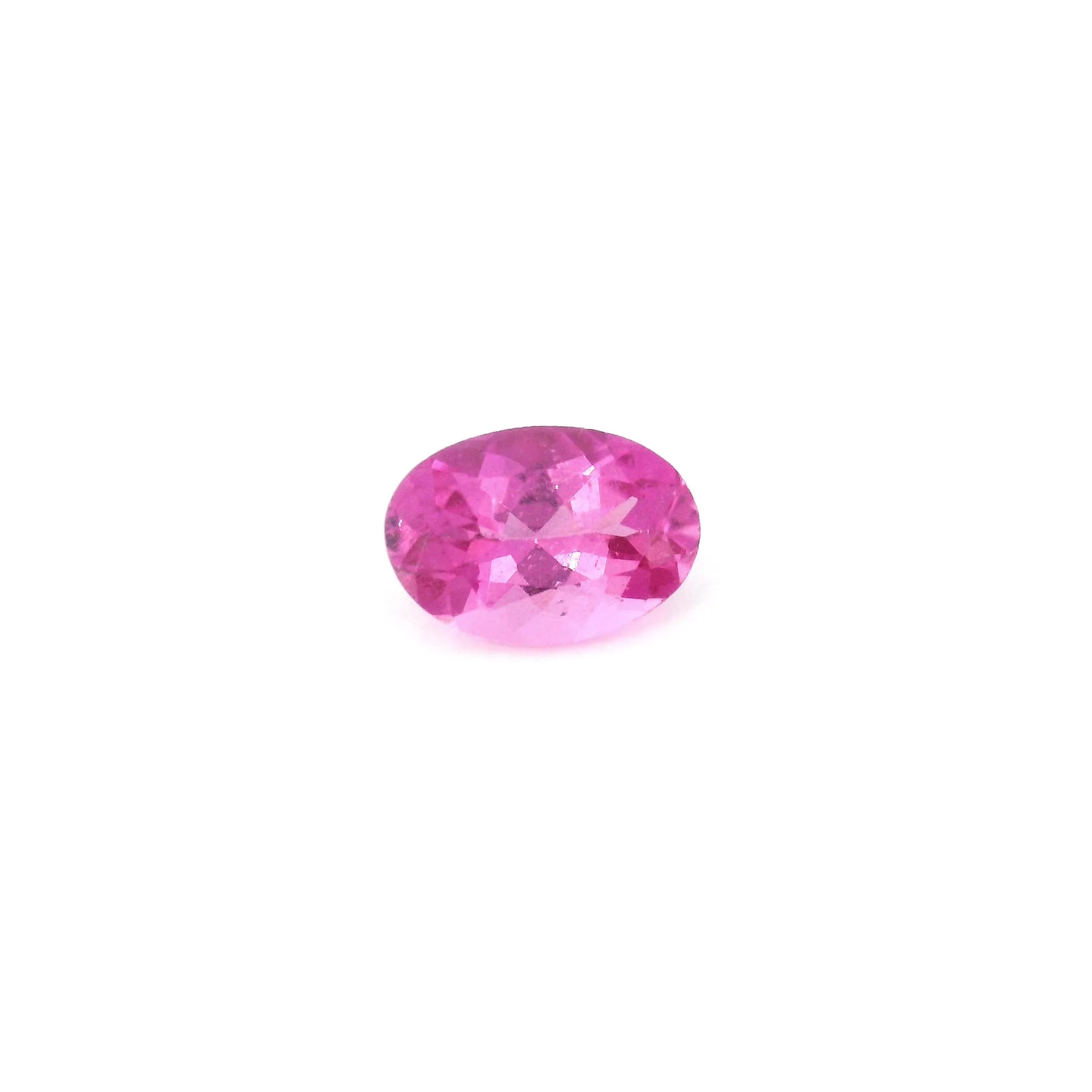 0.73ct Oval Natural Tourmaline (Colour Red, Clarity Eye Clean, Cut Faceted)