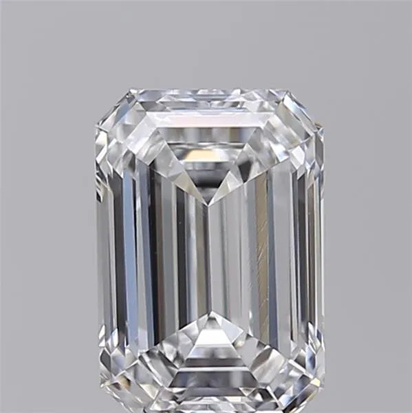 0.91ct Emerald Lab Grown Diamond (Colour E, Clarity VVS2, IGI Certified)