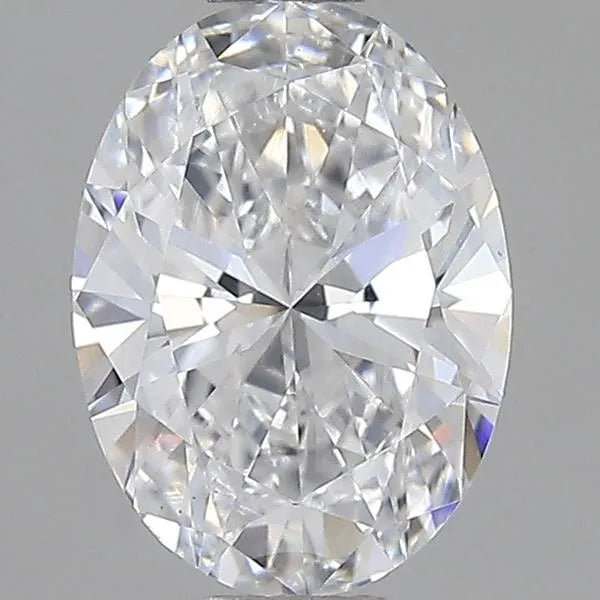 0.91ct Oval Lab Grown Diamond (Colour D, Clarity VS1, IGI Certified)
