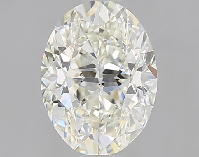 0.91ct Oval Natural Diamond (Colour J, Clarity SI1, GIA Certified)