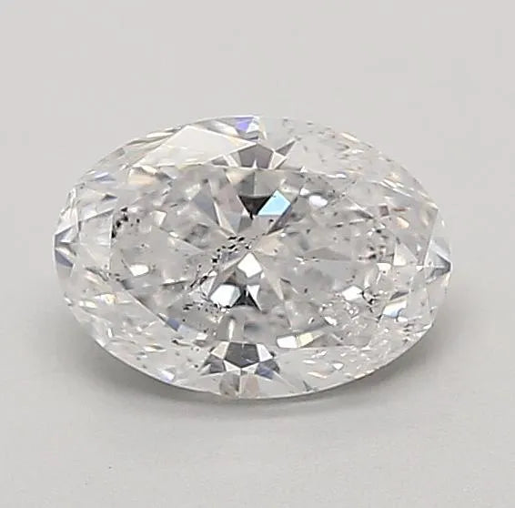 0.96ct Oval Natural Diamond (Colour D, Clarity SI2, Cut VG, IGI Certified)