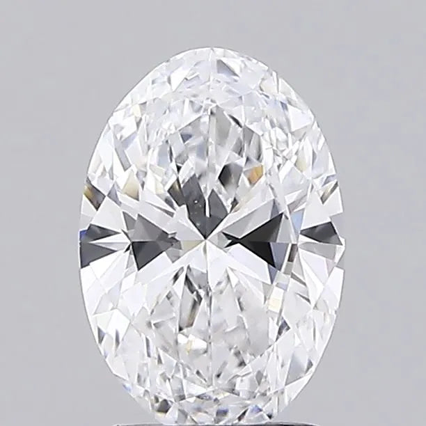 1.00ct Oval Lab Grown Diamond (Colour D, Clarity VS1, IGI Certified)