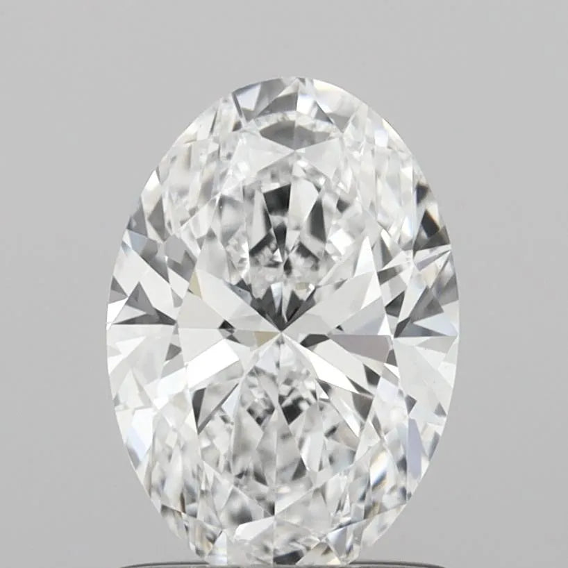 1.00ct Oval Lab Grown Diamond (Colour D, Clarity VS1, IGI Certified)