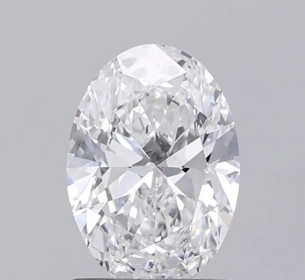 1.00ct Oval Lab Grown Diamond (Colour D, Clarity VS2, IGI Certified)