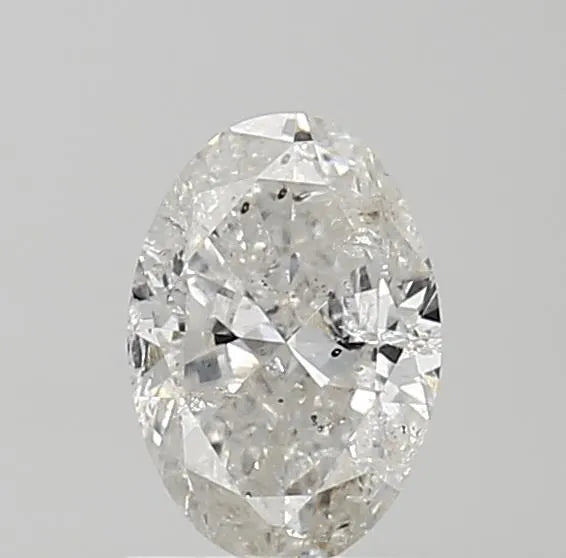 1.00ct Oval Natural Diamond (Colour G, Clarity I1, Cut VG, IGI Certified)