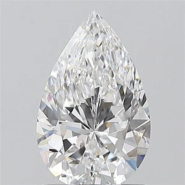 1.00ct Pear Natural Diamond (Colour D, Clarity FL, GIA Certified)