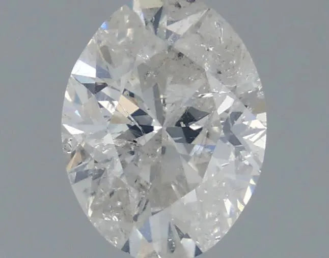 1.01ct Oval Natural Diamond (Colour H, Clarity I1, Cut VG, IGI Certified)