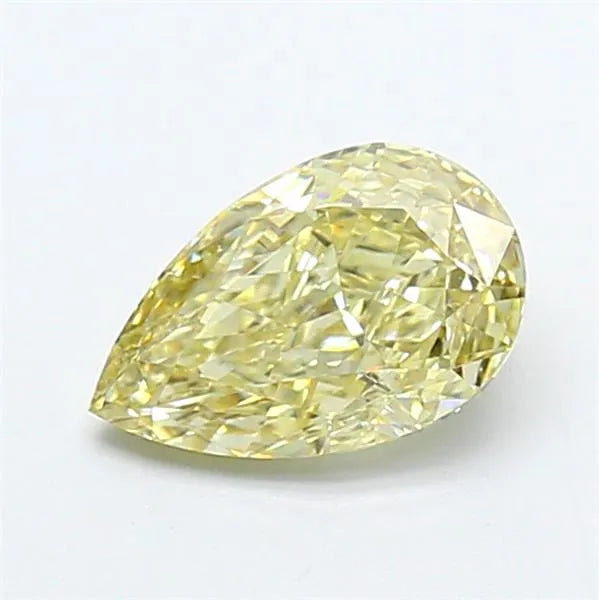 1.03ct Pear Lab Grown Diamond (Colour Fancy Light Yellow, Clarity VS1, IGI Certified)
