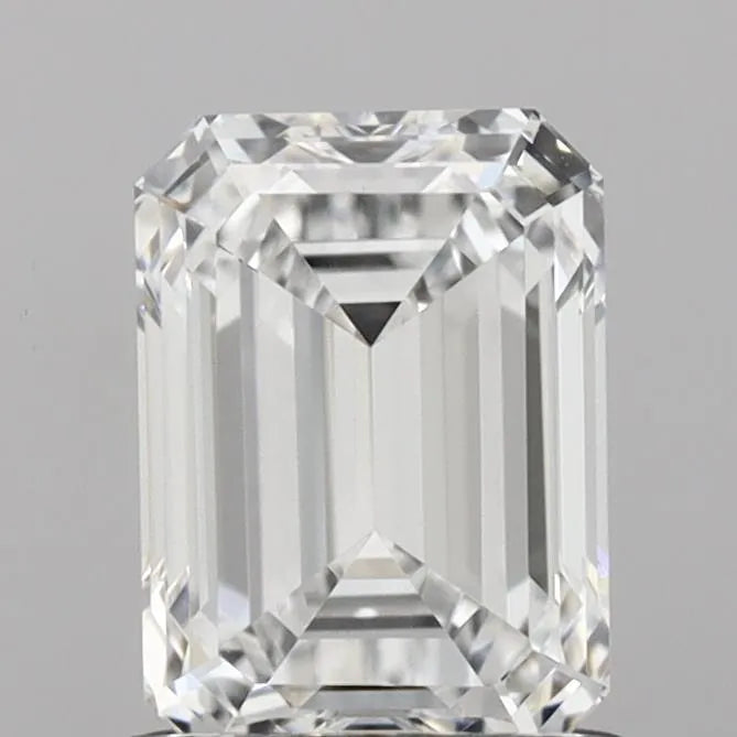 1.04ct Emerald Lab Grown Diamond (Colour D, Clarity VS2, IGI Certified)
