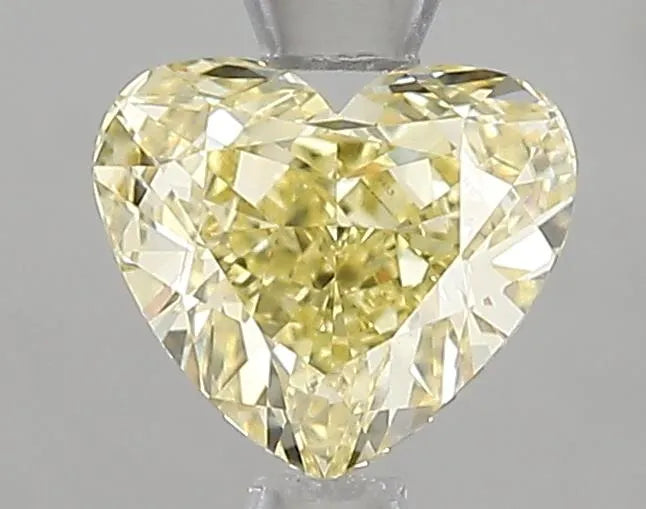 1.05ct Heart Lab Grown Diamond (Colour Fancy Intense Yellow, Clarity VS1, IGI Certified)