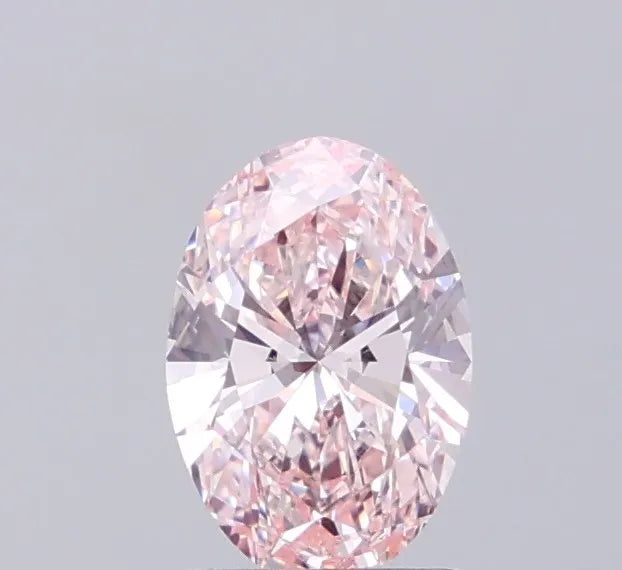 1.05ct Oval Lab Grown Diamond (Colour Fancy Pink, Clarity VS1, IGI Certified)