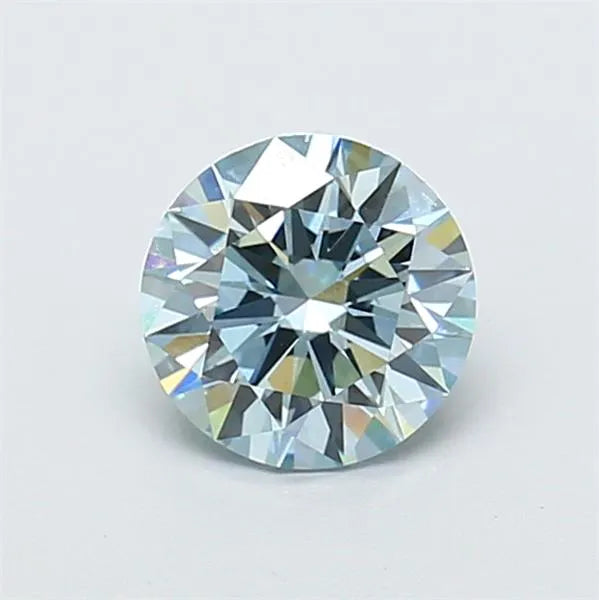 1.05ct Round Lab Grown Diamond (Colour Fancy Intense Blue, Clarity VS1, Cut ID, IGI Certified)