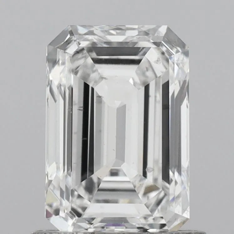 1.06ct Emerald Lab Grown Diamond (Colour D, Clarity VS2, IGI Certified)