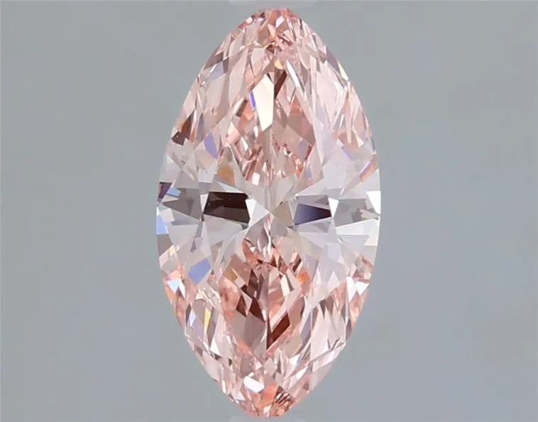 1.07ct Marquise Lab Grown Diamond (Colour Fancy Vivid Pink, Clarity VVS2, IGI Certified)