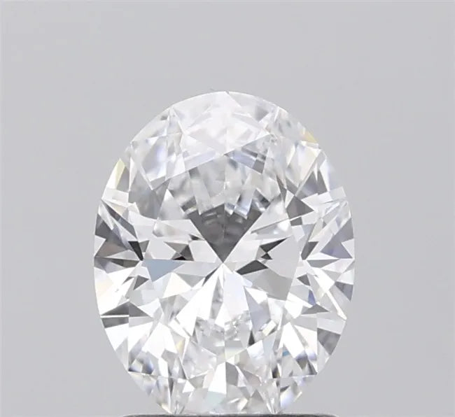 1.24ct Oval Lab Grown Diamond (Colour D, Clarity VVS1, IGI Certified)