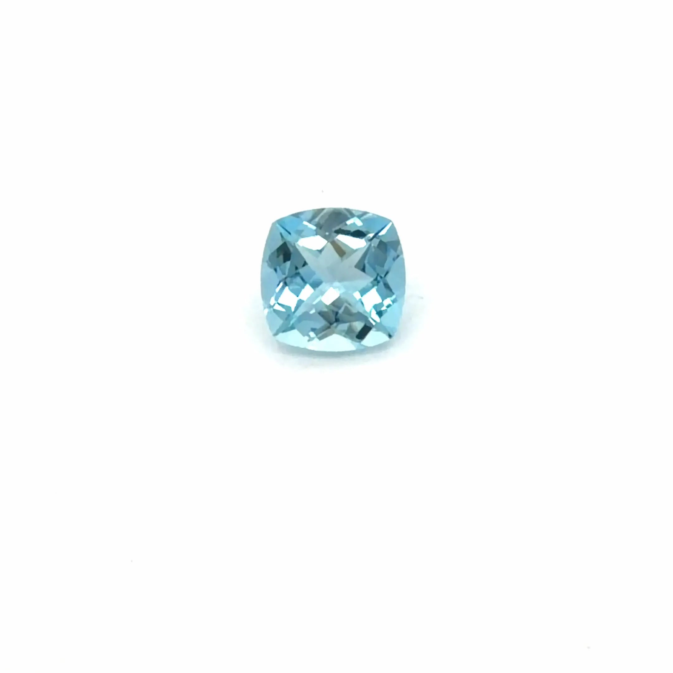 1.30ct Cushion Natural Aquamarine (Colour Blue, Clarity Eye Clean, Cut Faceted)