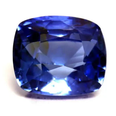 1.37ct Cushion Natural Sapphire (Colour Blue, Clarity Slightly Included, Cut Faceted)
