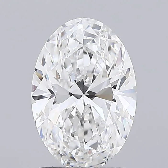 1.63ct Oval Lab Grown Diamond (Colour E, Clarity VVS1, IGI Certified)