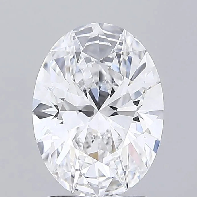 1.92ct Oval Lab Grown Diamond (Colour D, Clarity VVS2, IGI Certified)