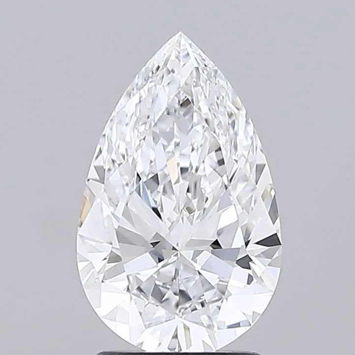 1.95ct Pear Lab Grown Diamond (Colour D, Clarity IF, IGI Certified)