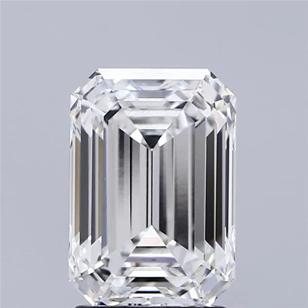 2.00ct Emerald Lab Grown Diamond (Colour E, Clarity VS2, IGI Certified)