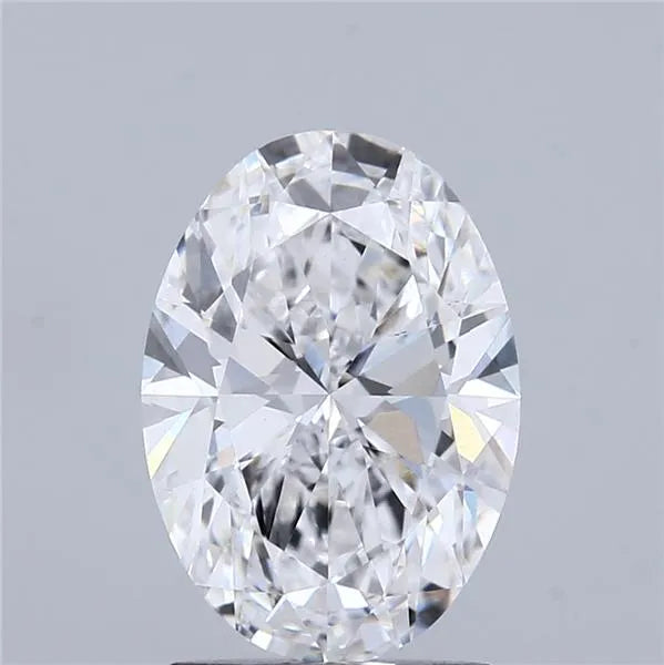 2.00ct Oval Lab Grown Diamond (Colour D, Clarity VS1, IGI Certified)