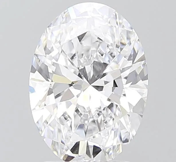 2.00ct Oval Lab Grown Diamond (Colour D, Clarity VS1, IGI Certified)