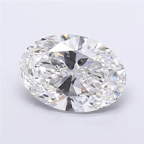 2.00ct Oval Lab Grown Diamond (Colour D, Clarity VS1, IGI Certified)