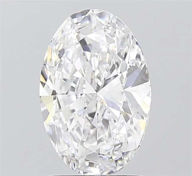 2.00ct Oval Lab Grown Diamond (Colour D, Clarity VVS1, IGI Certified)