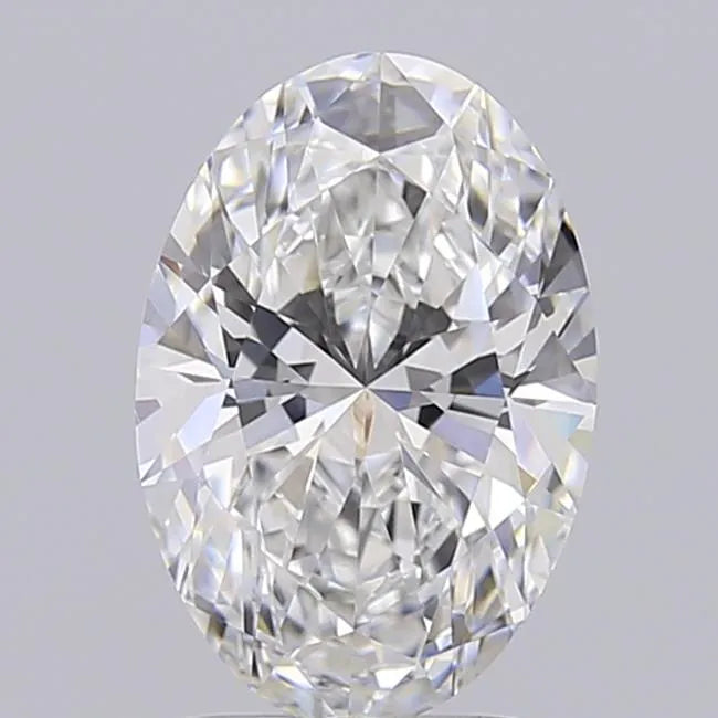 2.00ct Oval Lab Grown Diamond (Colour D, Clarity VVS2, IGI Certified)