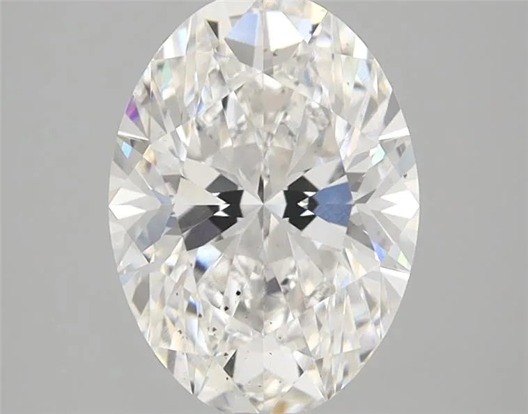 2.00ct Oval Lab Grown Diamond (Colour E, Clarity SI1, IGI Certified)