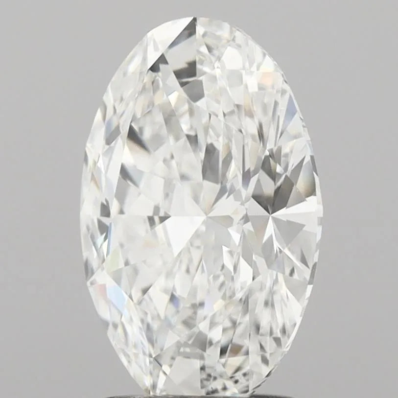 2.00ct Oval Lab Grown Diamond (Colour E, Clarity VS1, IGI Certified)